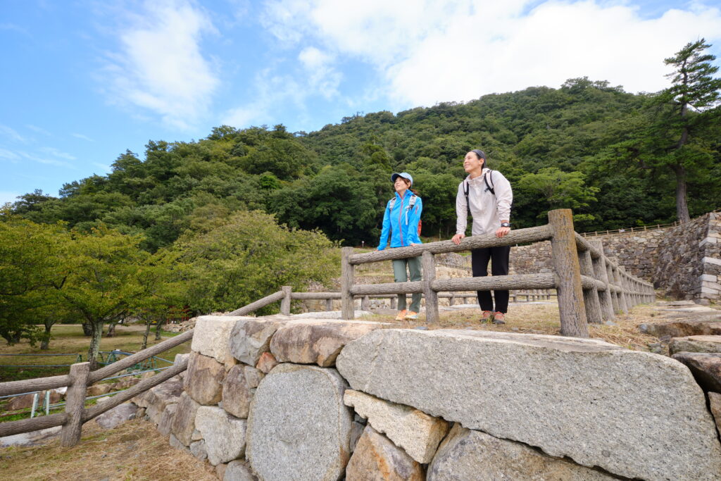 コース４：中世から近世に至る多様な城の姿を残す鳥取城跡とその周辺を歩く