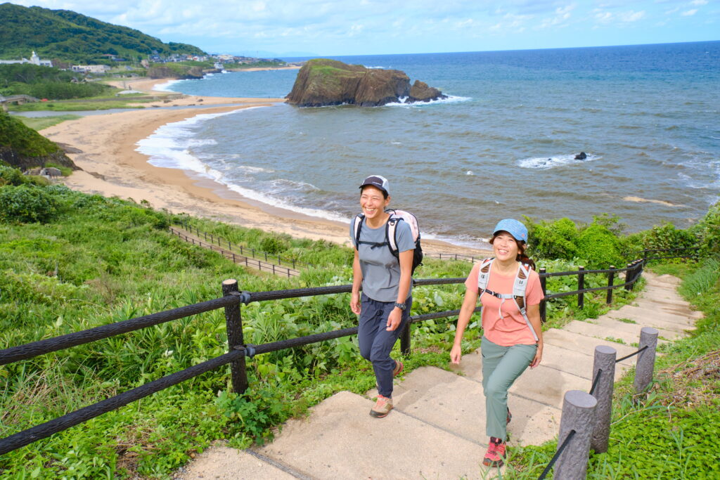 コース26:古代の物語に触れる海岸線を歩く