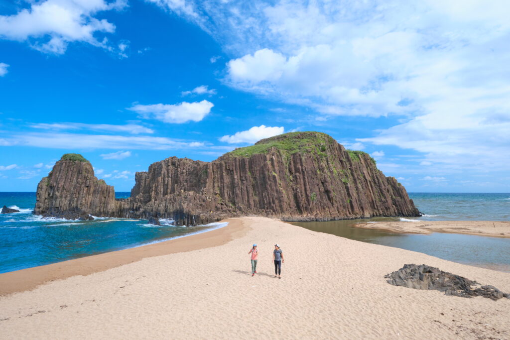 コース25:巨岩「立岩」を眺めながら間人皇后ゆかりの地を歩く